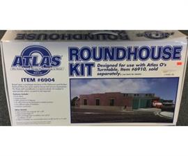 Atlas 6904 - O Gauge AL6904 Roundhouse  Kit - 3 Stall For 3-Rail or 2-Rail image 3