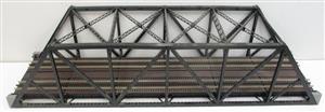 Atlas 6921 - O Gauge AL6921 Made up 3 Rail Double Track Pratt Truss Bridge Fully Built image 2