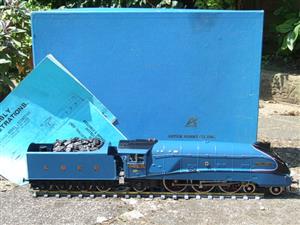 Gauge 1 Aster LNER Blue Class A4 Loco & Tender "Mallard" R/N 4468 Live Steam image 1