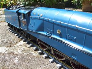 Gauge 1 Aster LNER Blue Class A4 Loco & Tender "Mallard" R/N 4468 Live Steam image 8
