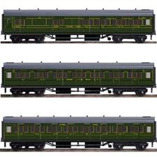 Ace Trains C22 SR Maunsell Olive Green Pre-War Coaches