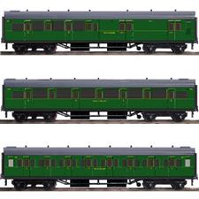 Ace Trains C23 SR Maunsell Malachite Green Post-War Coaches