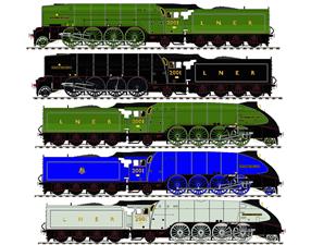 Ace Trains E36 "Premier Range" LNER/BR  P2 Class 2-8-2 Locomotive Types