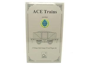 Ace Trains O Gauge Empty G5 Coal Wagon Set Box New x3 Storage Box image 5
