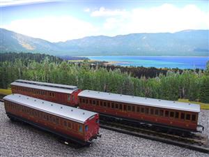 Ace Trains O Gauge CIE LMS EMU Coaches x3 Set Electric 3 Rail Boxed image 9