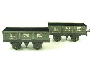 Hornby O Gauge LNER Open Wagons x2 RN 12530 image 4