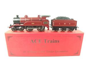 Ace Trains O Gauge E3 LMS Maroon 4-4-0 Loco & Tender RN 2006 Electric 3 Rail Bxd