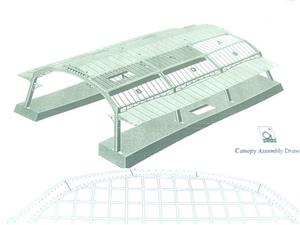 Ace Trains O Gauge Constructor Series Station Canopy Kit image 6