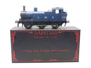 Darstaed O Gauge LMS Blue Ex SDJR 3F Jinty 0-6-0 Tank Loco R/N 7156 Electric 3 Rail Boxed image 1