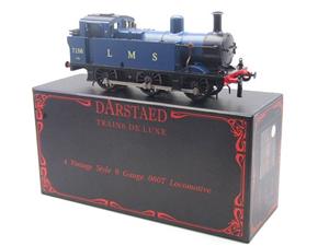 Darstaed O Gauge LMS Blue Ex SDJR 3F Jinty 0-6-0 Tank Loco R/N 7156 Electric 3 Rail Boxed image 4