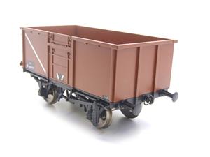 Gauge 1 Model Company RR101-3-208 BR Bauxite Brown 16 Tons Mineral Wagon RN 64007 Boxed image 2
