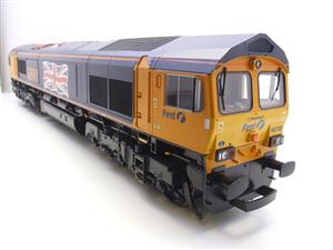 G Scale G1 Aristocraft A23205 Class 66 GBRF “Union Jack” Livery Diesel Loco R/N 66705 Electric image 2