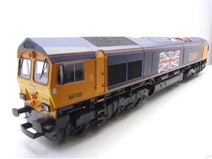 G Scale G1 Aristocraft A23205 Class 66 GBRF “Union Jack” Livery Diesel Loco R/N 66705 Electric image 6