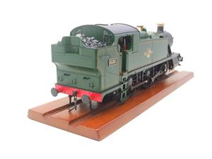 Heljan O Gauge Item 6104 BR Green Late Crest Class 61xx Large Prairie Tank Loco R/N 6132 Electric image 9