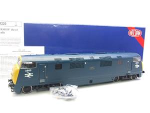 Heljan O Gauge Item 42041 BR Blue Warship Class “Zebra” Hydraulic Diesel Loco D866 Elec Bxd image 1