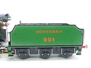 Gauge 1 Aster SR Southern Schools Class 4-4-0 Loco & Tender "Winchester" R/N 901 Live Steam image 6