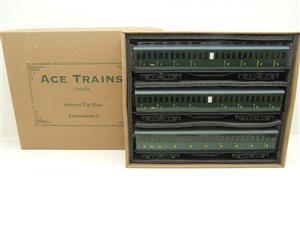 Ace Trains O Gauge C1 French "Etat" x3 Passenger Coaches Set Boxed image 1