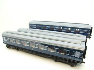 Ace Trains O Gauge C20-A LMS Blue Coronation Scot x3 Coaches 2/3 Rail Set A image 2