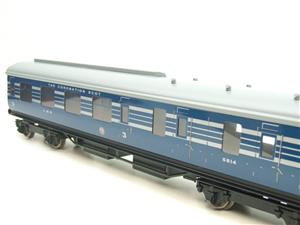Ace Trains O Gauge C20-B LMS Blue Coronation Scot x3 Coaches 2/3 Rail Set B Bxd image 9