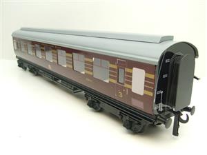Ace Trains O Gauge C28B LMS Maroon Coronation Scot Coaches x3 Set B Bxd 2/3 Rail Int Lit image 3