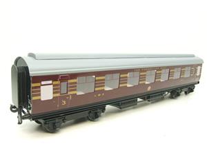 Ace Trains O Gauge C28B LMS Maroon Coronation Scot Coaches x3 Set B Bxd 2/3 Rail Int Lit image 4