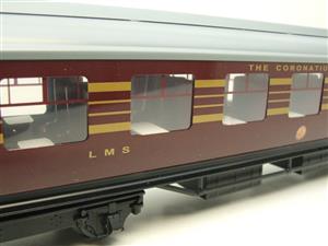 Ace Trains O Gauge C28B LMS Maroon Coronation Scot Coaches x3 Set B Bxd 2/3 Rail Int Lit image 8