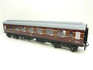 Ace Trains O Gauge C28B LMS Maroon Coronation Scot Coaches x3 Set B Bxd 2/3 Rail Int Lit image 9