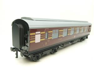 Ace Trains O Gauge C28B LMS Maroon Coronation Scot Coaches x3 Set B Bxd 2/3 Rail Int Lit image 10