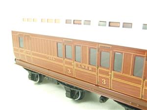 Darstaed O Gauge "LNER" Teak Style Six Wheel Passenger x4 Coaches Set Boxed image 4