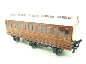 Darstaed O Gauge "LNER" Teak Style Six Wheel Passenger x4 Coaches Set Boxed image 10