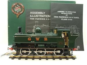 Gauge 1 Aster GWR Green Class 5700 Pannier Tank Loco R/N 6752 Live Steam Boxed image 1