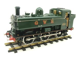 Gauge 1 Aster GWR Green Class 5700 Pannier Tank Loco R/N 6752 Live Steam Boxed image 6