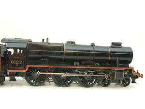 Gauge 1 LMS Black Rebuilt Royal Scot 4-6-0 Loco & Tender Named  "Old Contemptibles" 6127 Live Steam image 4