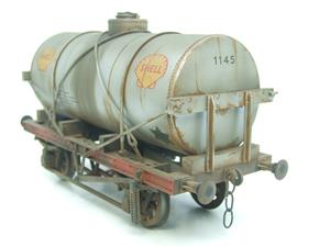 Gauge 1 Model Co Accucraft R32-3C-14-Ton Oil "Shell Tanker Wagon" Professionally Weathered image 6