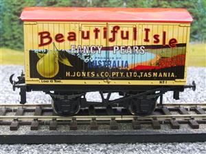 Ace Trains Horton Series O Gauge Private Owner "Beautiful Isle Pears" Van Red Roof Boxed image 9