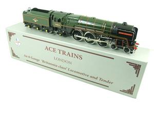 Ace Trains O Gauge E27H BR Britannia Class "Oliver Cromwell" R/N 70013 Electric 2/3 Rail Bxd image 2