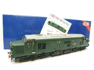 HelJan Ltd Ed Tower Models O Gauge 3702 Class 37 BR Green Railfreight Diesel Loco Un-Numbered image 1