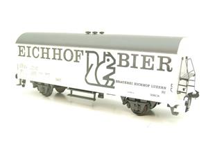Rivarossi O Gauge Item 7582 "Eichhof Bier" Refrigerator Van 2/3 Rail Boxed image 3