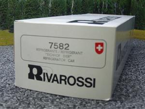 Rivarossi O Gauge Item 7582 "Eichhof Bier" Refrigerator Van 2/3 Rail Boxed image 9
