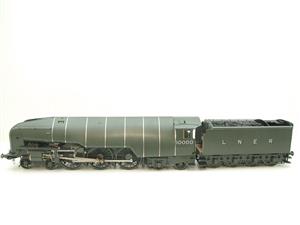 Gauge 1 LH Loveless & Co LNER Brass "Hush Hush" 4-6-4 Loco & Tender 10000 Elec 2 Rail R/Controlled image 9