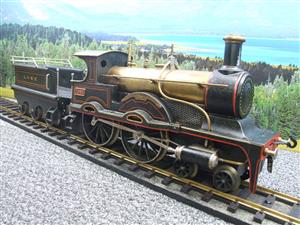 Bing Gauge 3 III Vintage "LNWR" 4-4-0 Loco & Tender Named "King Edward" R/N 7093 Live Steam image 3