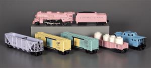 Lionel O Gauge 71-1722-200 "Girls Train Set" Loco & Wagon Set With Smoke Factory Sealed Boxed RARE image 3