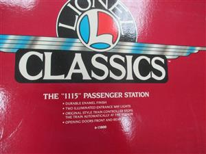 Lionel Classics O Gauge 6-13800 The "1115" Illuminated Passenger Station Modern Tinplate image 9
