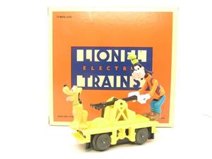 Lionel 6-18425 O Gauge Disney "Goofy and Pluto" Handcar Motorized Electric 3 Rail Wagon Boxed image 1