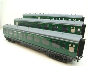 Ace Trains O Gauge C13B BR MK1 SR Southern Green Coaches x3 Set B Boxed image 3