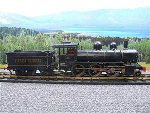 Aster Gauge 1 American JNR Mogul "Eskdale Railroad" 2-6-0 Loco & 6 Wheeled Tender R/N 112 Live Steam image 9