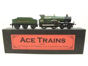 Ace Trains O Gauge E16 "Great Western" unlined Green Loco & Tender "Nightingale" 3449 Elec 2/3 Rail