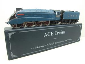 Ace Trains O Gauge A4 Pacific LNER Blue Pre-War Loco & Tender "Mallard" R/N 4468 Bxd Elec 3 Rail image 3