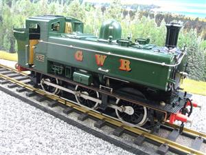 Gauge 1 Aster GWR Green Class 5700 Pannier Tank Loco R/N 6752 Insulated Wheels Ed Live Steam image 9