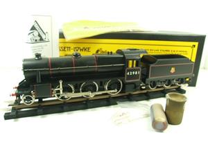 Bassett Lowke O Gauge BL99001 BR Black Stanier Mogul Loco & Tender RN 42981 Live Steam Bxd image 1